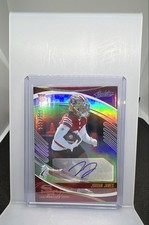 2025 Panini Absolute - Jordan James #144 Spectrum Signatures /299 (AU, RC)