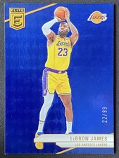 LeBron James 2023-24 Panini Donruss Elite Blue Base /99 #153
