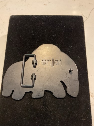 Fibbia per cintura vintage ENJOI Pandas Y2K skater grunge - Foto 2 di 3