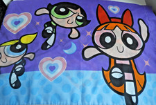 Powerpuff Girls Pillowcase 2000 Y2K Cartoon Network Dan River Standard Fabric