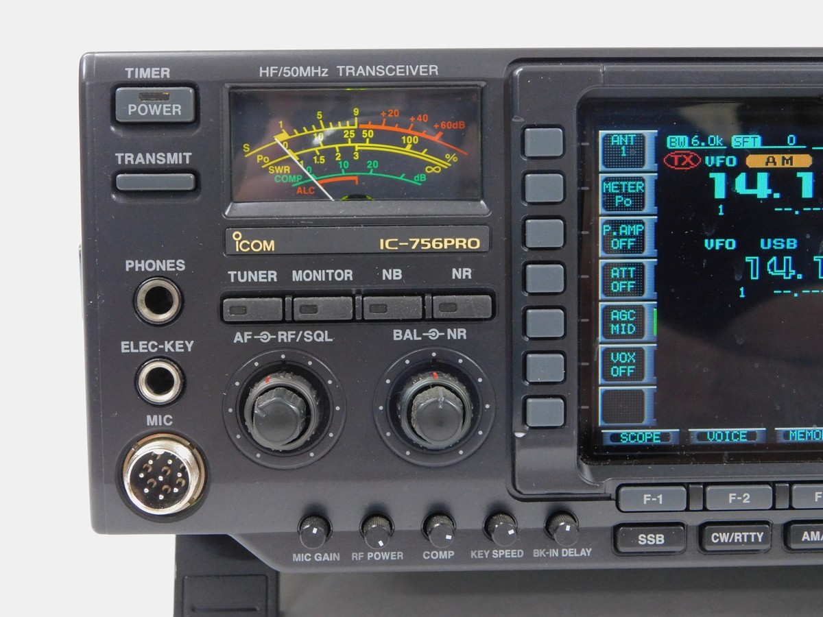 ICOM IC−756PRO Icom IC-756 PRO HF ham radio transceiver | eBay