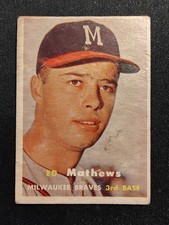 Top 10 Eddie Mathews Baseball Cards 17
