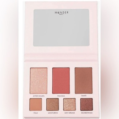 Wander Beauty Getaway Face and Eyeshadow Palette - Pink and Brown Shades