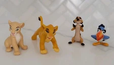 VTG 1993 Disney'sThe Lion King Once Upon A Time Simba,Nala,Timon,Zazu Figurines