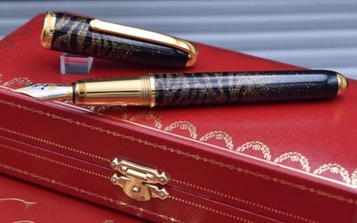 CARTIER Louis Cartier Dandy Limited Edition Fountain Pen 1847 Gold