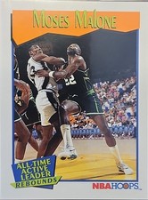 1991 Hoops #537 Moses Malone 012526
