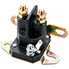 Gashwer 12V Starter Solenoid Compatible with Bad Boy Mowers ZT, CZT, MZ black