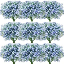 Janinka 30 Pcs Baby Breath Artificial Flowers Bulk Artificial Baby Breath Gyp...