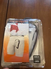 Shock Doctor Men's Core Compression Short MEDIUM with BioFlex Cup LargeWhite NEW