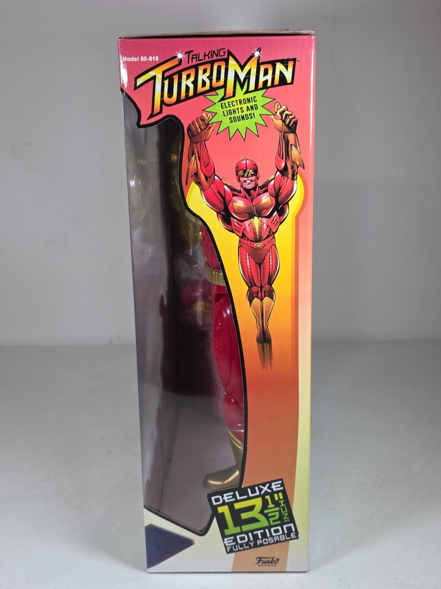 Funko 80-618 Talking Turbo Man Jingle All The Way Action Figure