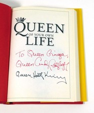 Kathy Kinney & Cindy Ratzlaff Signed Queen Of Your Own Life Hardcover Book Autos Kathy Kinney & Cindy Ratzlaff Signed Queen Of Your Own Life Hardcover Book Autos