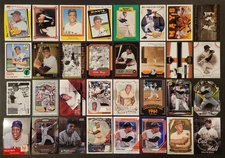 Lot of 32 Different WILLIE MAYS Baseball Cards HOF 1982-2025 BB7390