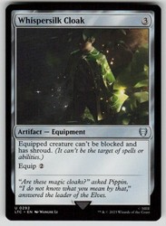 Whispersilk Cloak #292 (NM) Commander: The Lord of the Rings: Tales of Middle-earth