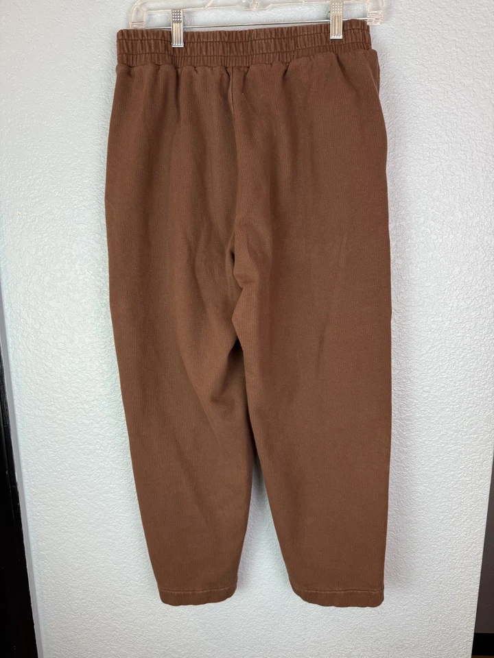 Madewell MWL Pants Womens Medium Brown Corduroy Pull On Stretch Casual Pockets - Image 4 of 4