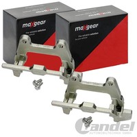 2X Maxgear Bremssattel Halter TrÄGer Hinten Links Rechts Passend FÜR Audi A6