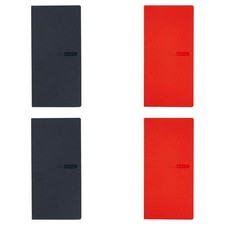 Hobonichi Techo 2026 Weeks MEGA Slim Planner Indigo/Red Grid Memo 215-219 Pages