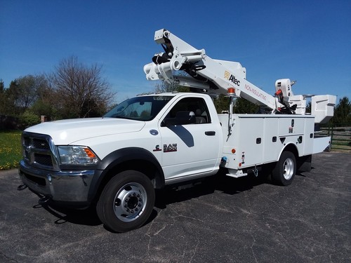 46' 2017 Ram 5500 Altec AT41S for sale - Jib - Cummins Diesel - 2-Man bucket !