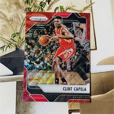 Panini 2016-17 Prizm Clint Capela Houston Rockets Parallel Basketball Card #230
