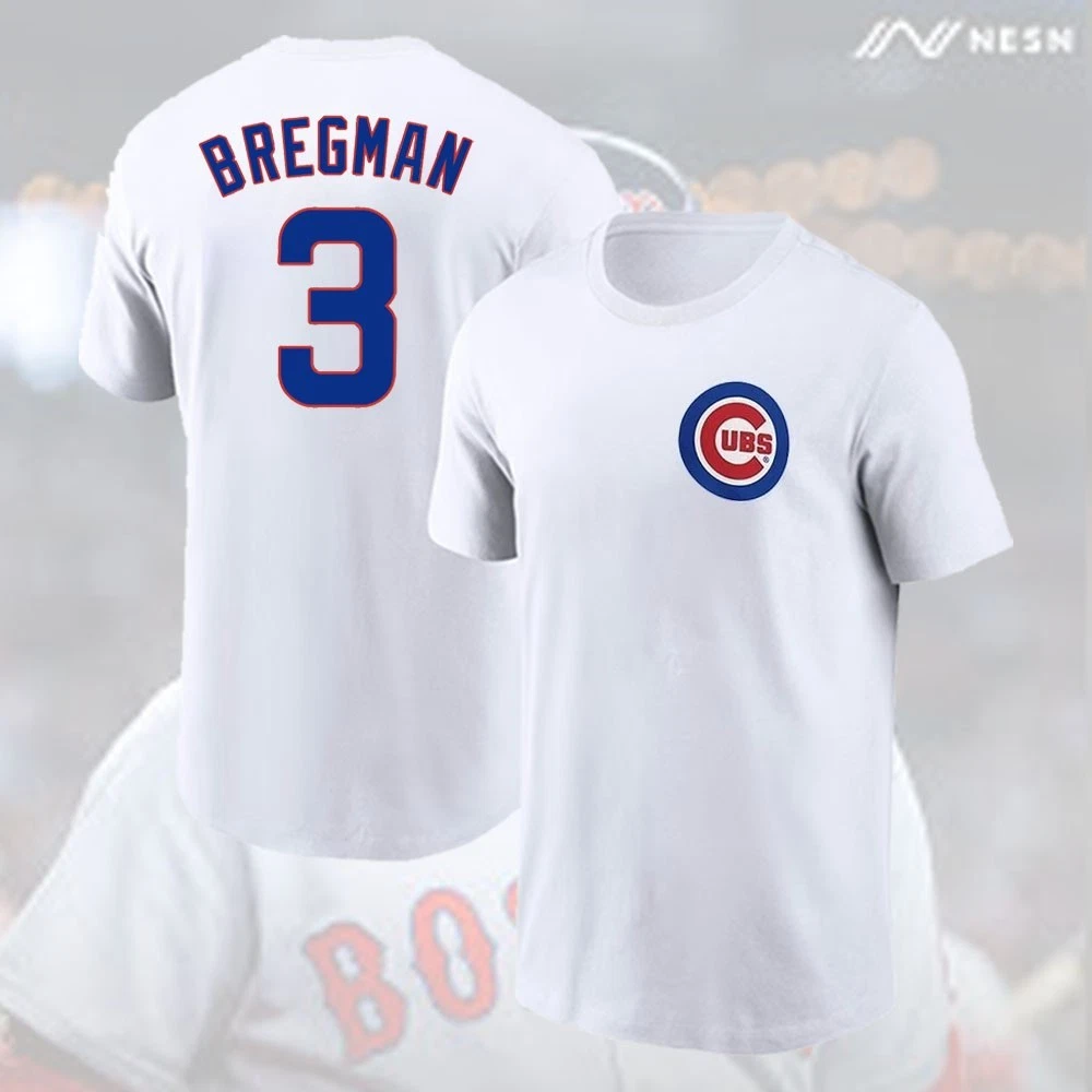 Alex Bregman #3 Chicago Cubs Player Name & Number For Fans Gift