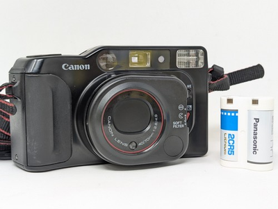 #ad Canon Sure Shot Tele 40 70mm Soft Filter Point amp; Shoot 35mm Film Camera Tested $100.00