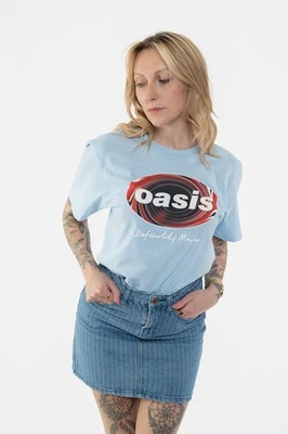 Oasis Definitely Maybe Union Jack Oval T Shirt - Bild 1 von 4