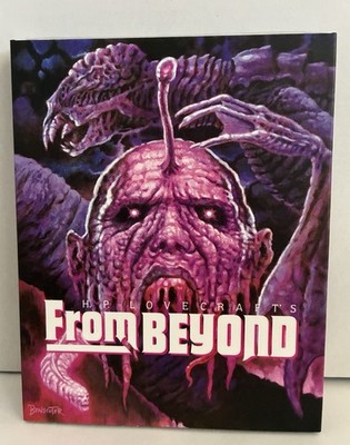 From Beyond 4K UHD + Blu-ray Limited Variant Slipcover - H.P. Lovecraft s - New