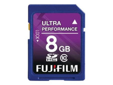 FUJIFILM Ultra Performance 8GB SD HC Card - Class 10 SDHC Flash Memory Card