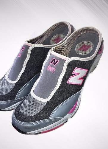 New Balance 802 Grey Pink Womens Open 