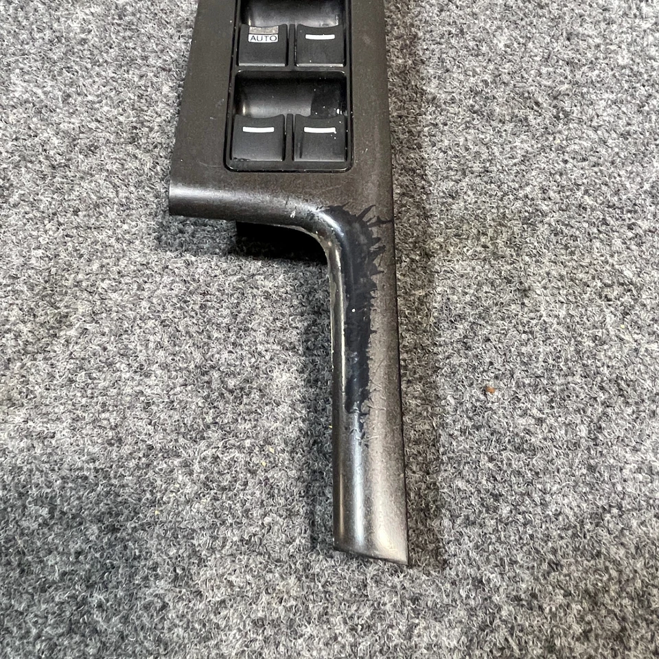 Bisel interruptor ventana eléctrica maestro conductor Honda Accord Acura TSX 2003-2007 negro Foto 2 de 4