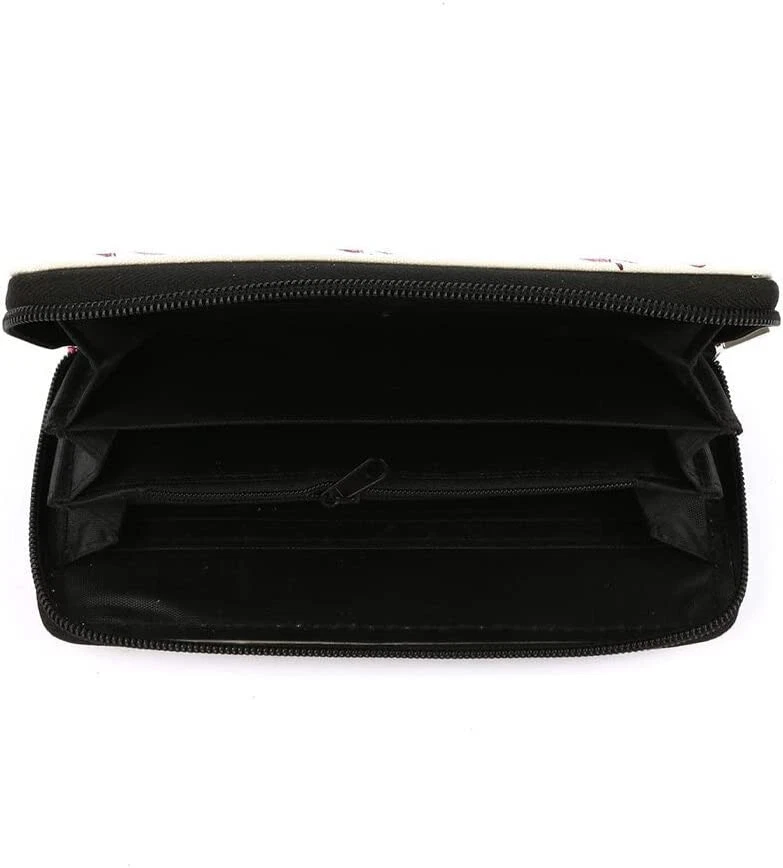 Big Bear California Republic Vinyl Cash Credit Card Women Clutch Wallet - Image 2 of 2