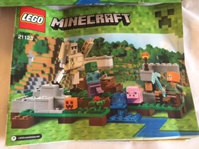 LEGO Minecraft The Iron Golem (21123) 100% Complete