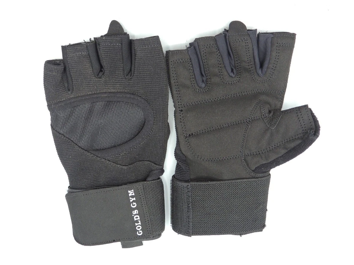 Gold s Gym Classic Wrist Wrap Weightlifting Gloves Extra Small