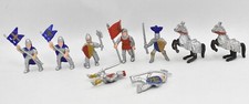 Safari Ltd Knights Toy 2" Figure  Horses Lot