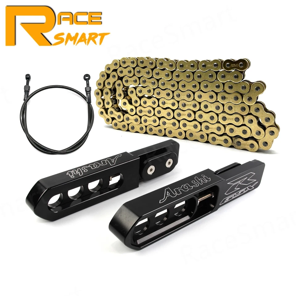 Swingarm Extensions Kit Chain Brake Line For Suzuki GSXR 600 GSXR 750 2011-2020 - Image 2 of 4
