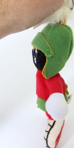 Vintage Warner Bros. Looney Tune Marvin The Martian 5" Bean Bag Key Chain Plush - Picture 14 of 18