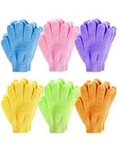 1pc Exfoliating Spa Bath Gloves Bag Hygiene Body Scrub Massage Shower Soap Clean