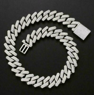SURALIN Cuban Link Chain Set – 6,5 Mm Breit, Halskette 50 Cm & Armband 20 Cm, Aus Edelstahl – Hip-Hop Männerschmuck