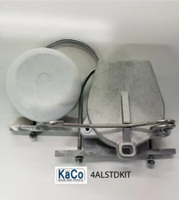 Universal 4" Alloy Door HD KACO-PRO KIT Solvent Weld Schedule 40 PVC Tube Door