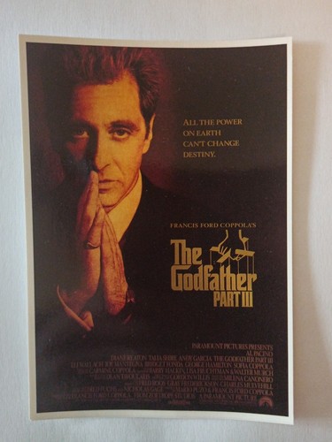 LOT AFFICHES IL Parrain 1° 2° 3° Marlon Brando Al Pacino Robert de Niro