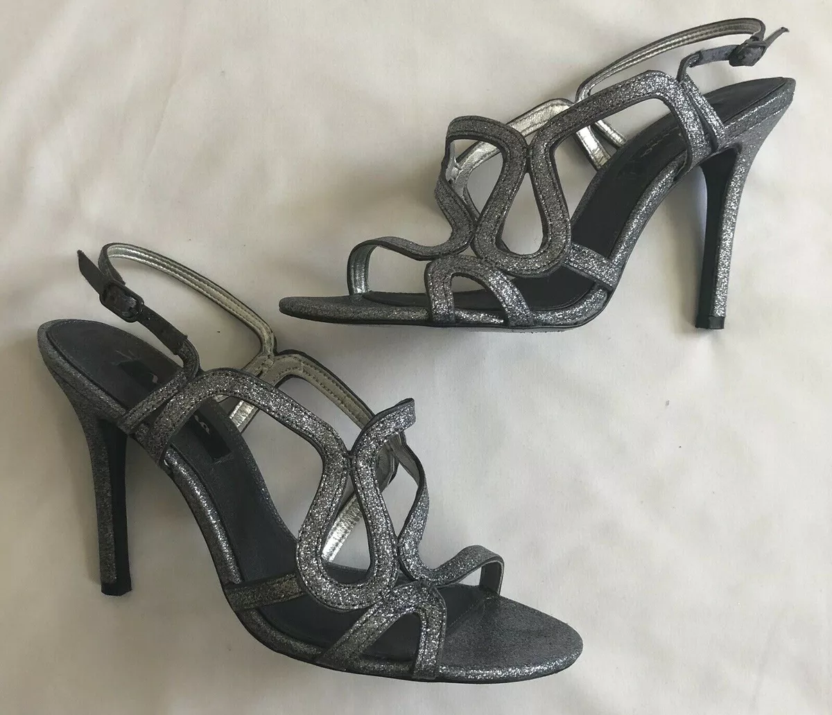 Emma Kate - Event Heels - Pewter - Pizazz Boutique