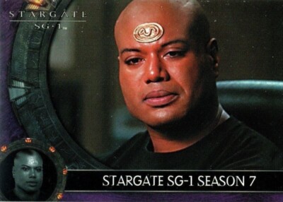 Stargate SG1 Season 7 Promo Card P2 Rittenhouse 2005 Teal'C Christopher Judge 