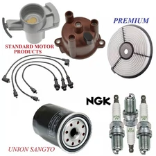 Tune Up Kit Filters Cap Spark Plugs For CHEVROLET METRO L3 1.0L 1998-2000