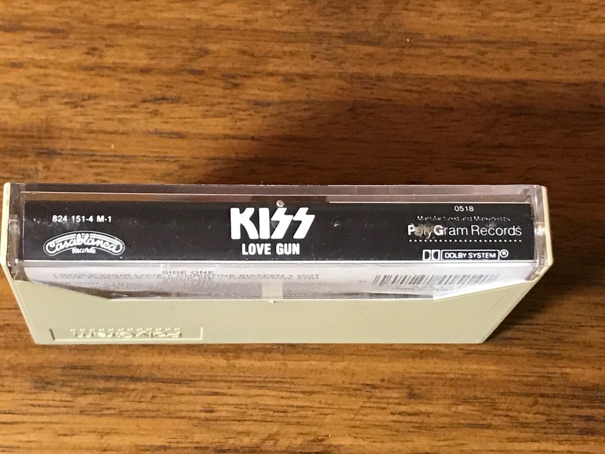 KISS ~ LOVE GUN ~ ORIGINAL CASSETTE ~ 1977 | eBay