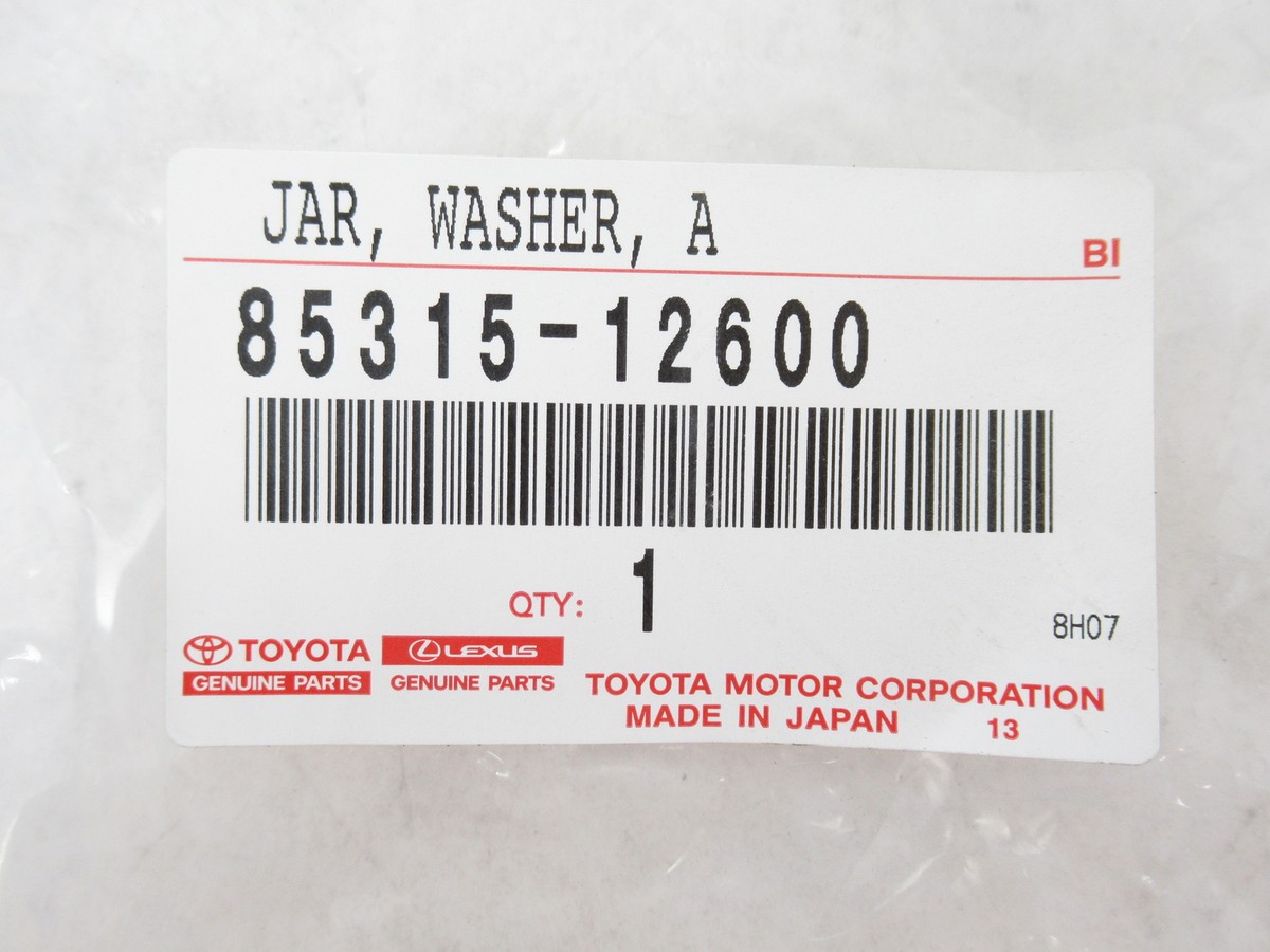 Genuine OEM Toyota 85315-12600 Windshield Washer Reservoir Tank