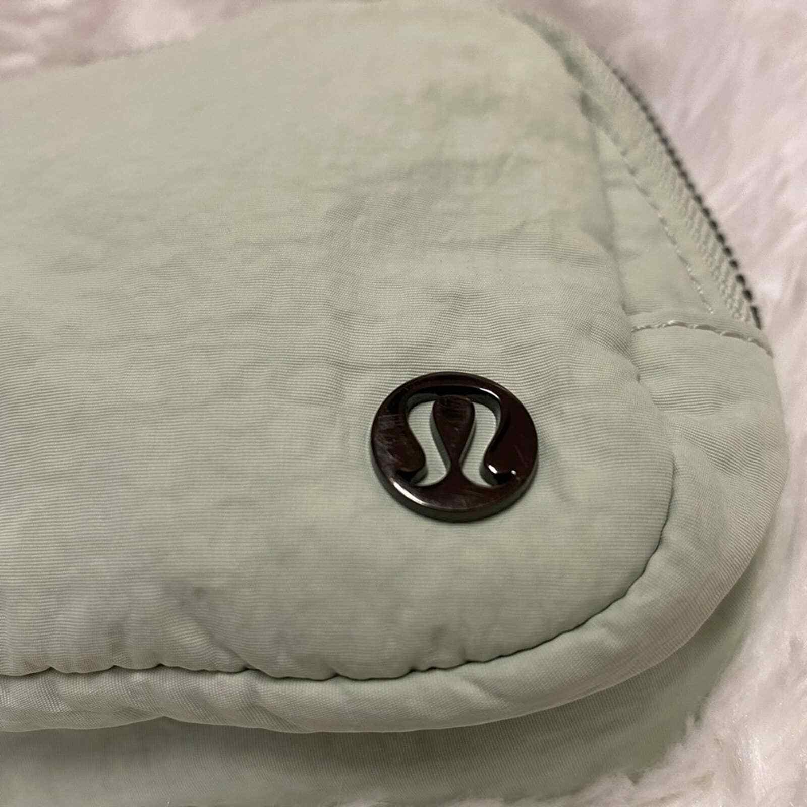 RARE Lululemon Springtime Mint Green Belt bag Fanny O… Gem