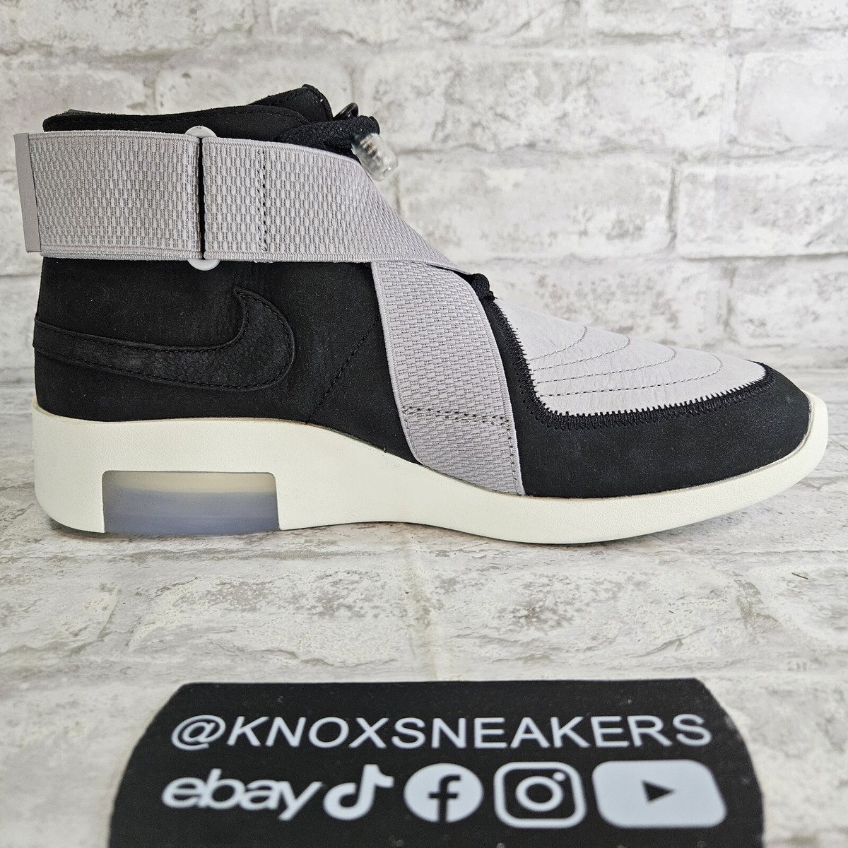 Nike Air Fear Of God 1 Raid Air Raid (F&F) Black AT8087-003