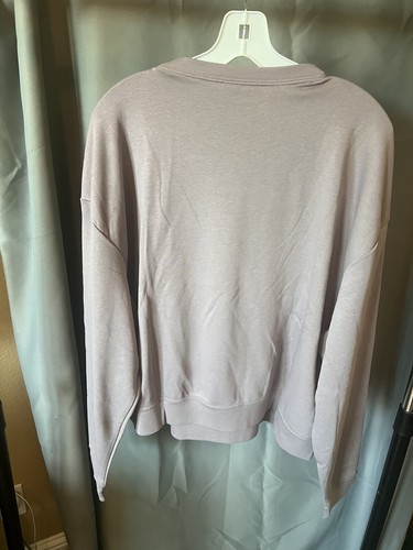 NIKE DAMEN PULLOVER SWEATSHIRT COLORBLOCK, SMOKE RAISIN, XL, NEU MIT ETIKETT. - Bild 6 von 11