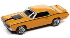 1970 Mercury Cougar Eliminator Competition Gold 164 Johnny Lightning Jlsp186-b