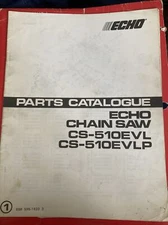 Echo Chain Saw CS-510evl, Cs-510evlp Parts Manual Kioritz Corporation Chainsaw