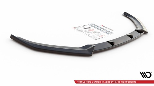 Maxton Design Frontlippe V.3 für Audi S3 / A3 S-Line 8V Facelift Hochglanz schwa - Afbeelding 6 van 7